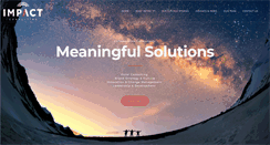 Desktop Screenshot of impact-consult.org